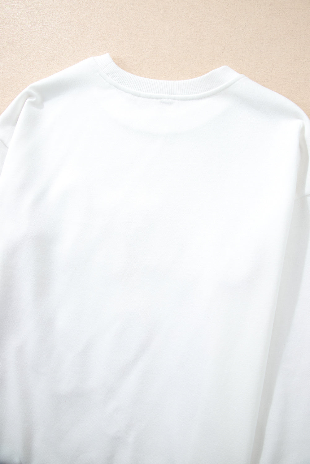 Black Tinsel Game Day Drop Shoulder Sweatshirt