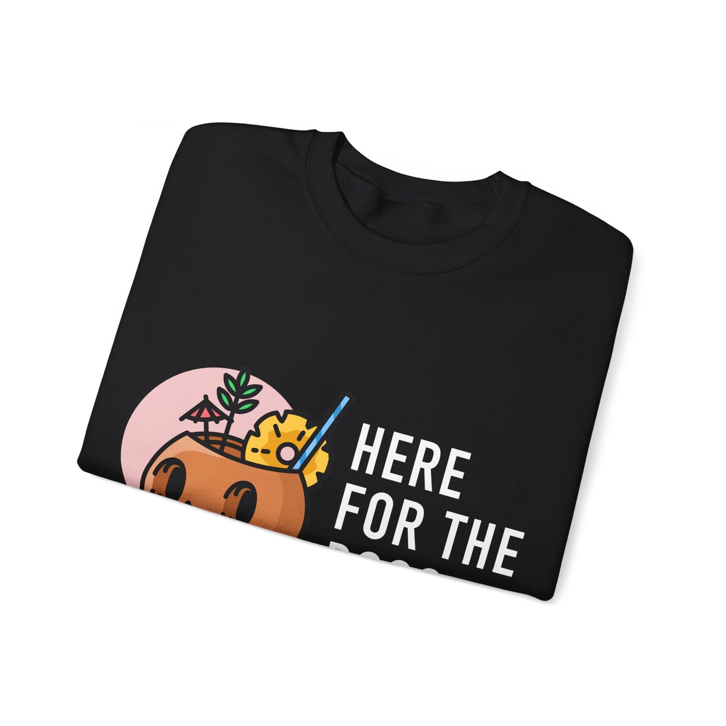 Here for the Boo's Women's Crew Neck Sweatshirt
