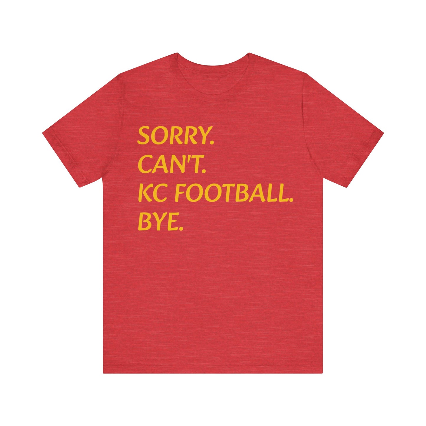 Unisex Kansas City Football Sleeve T-Shirt!