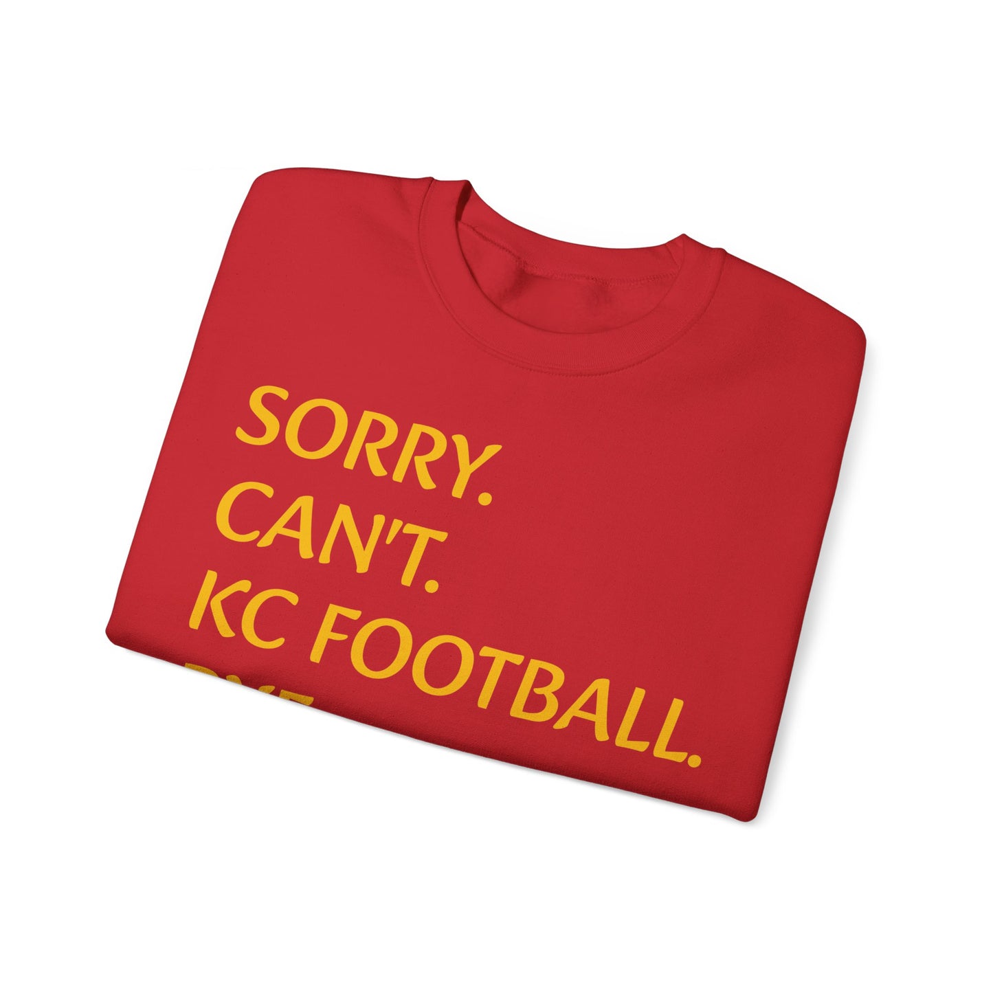 Unisex KC Football Crewneck Sweatshirt