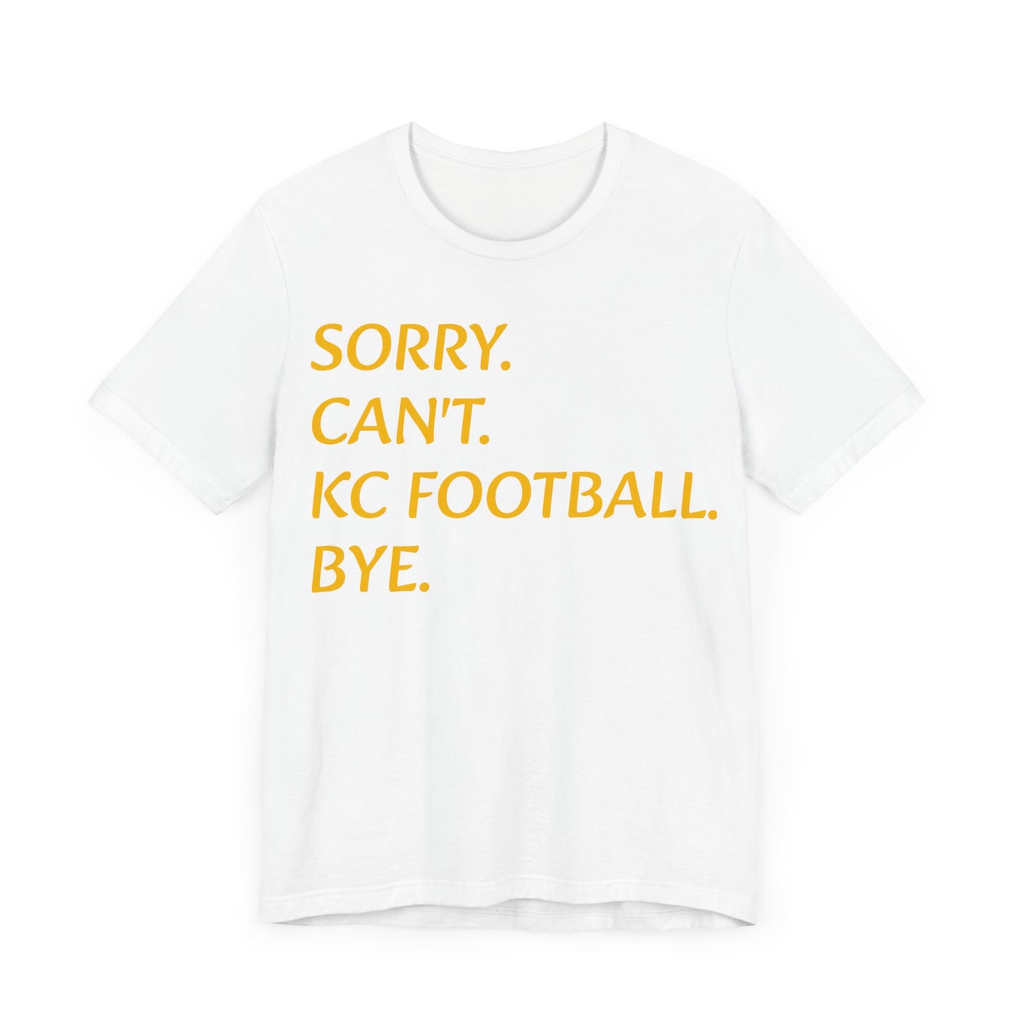 Unisex Kansas City Football Sleeve T-Shirt!