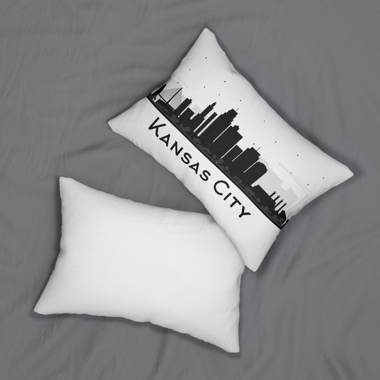 Kansas City Skyline Accent Pillow