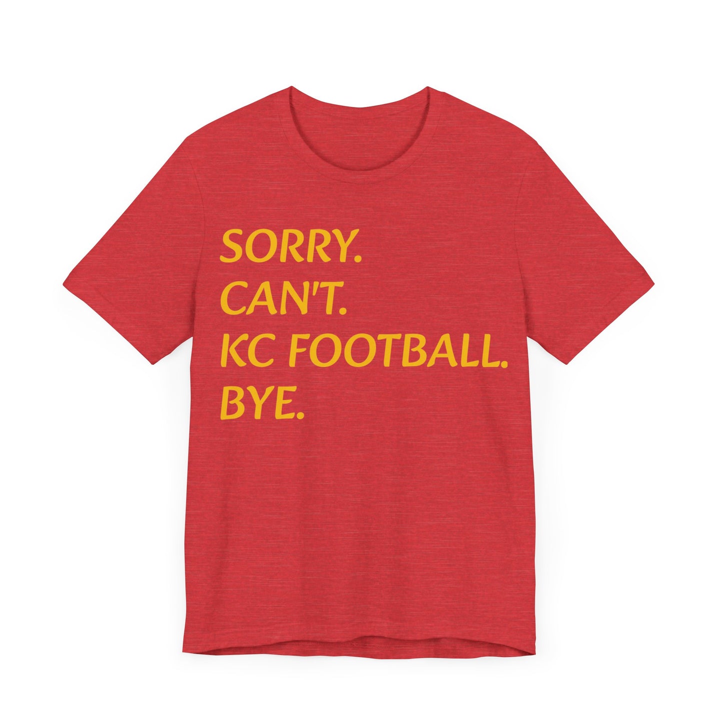 Unisex Kansas City Football Sleeve T-Shirt!