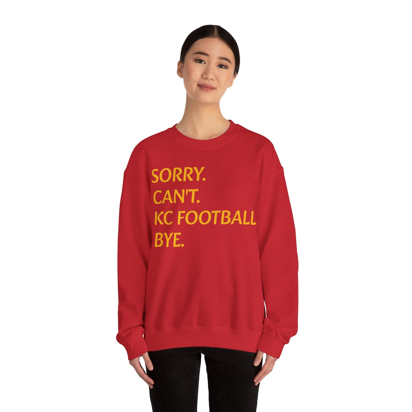 Unisex KC Football Crewneck Sweatshirt